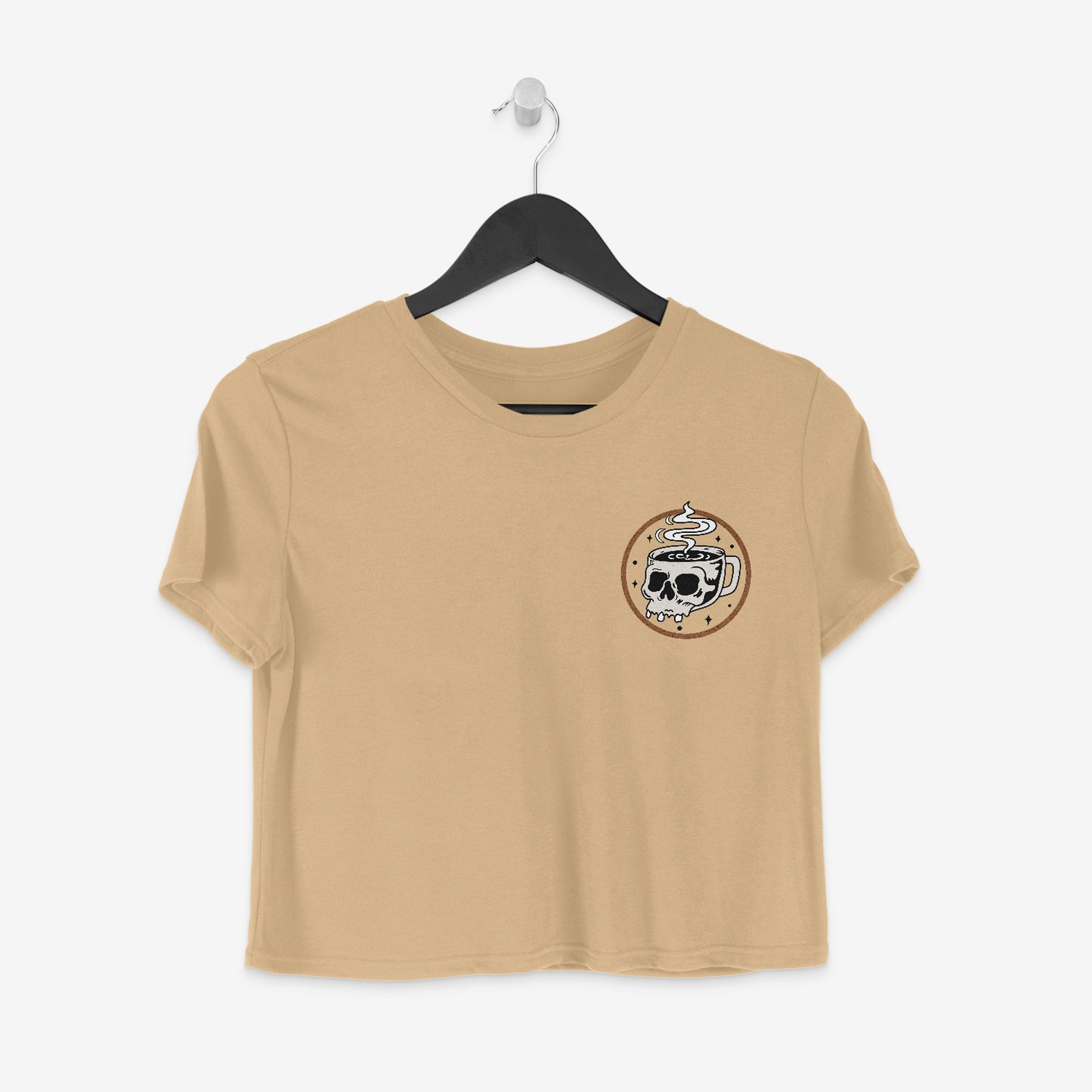 Powered By Coffee Crop Top