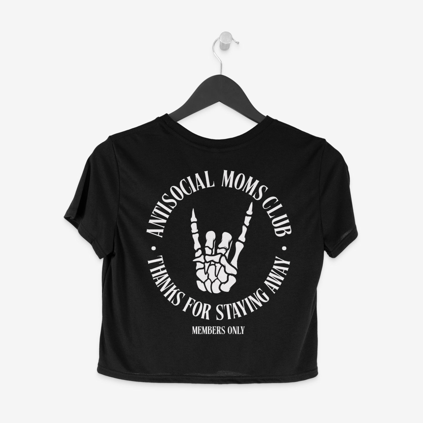 Antisocial Moms Club Crop Top