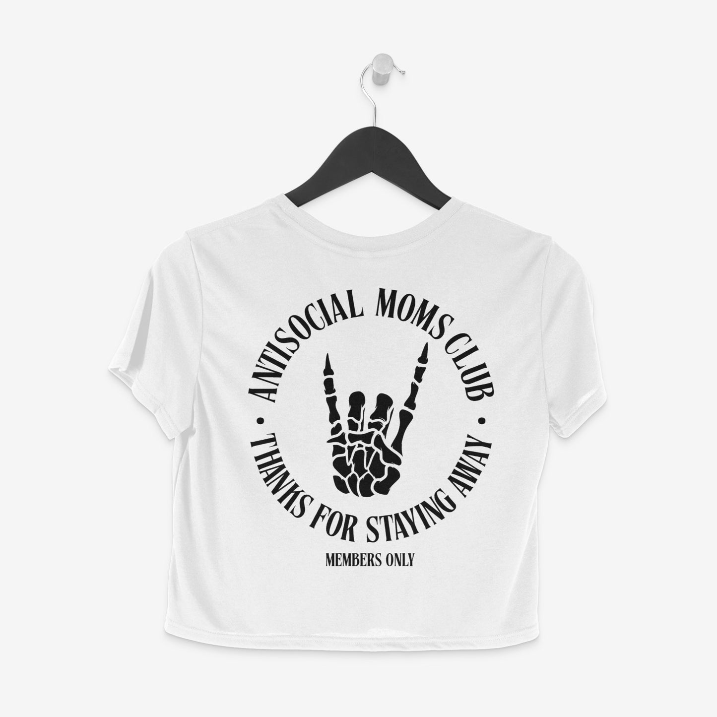 Antisocial Moms Club Crop Top