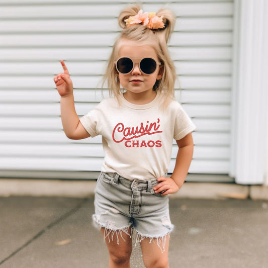 Causin Chaos Toddler Tee